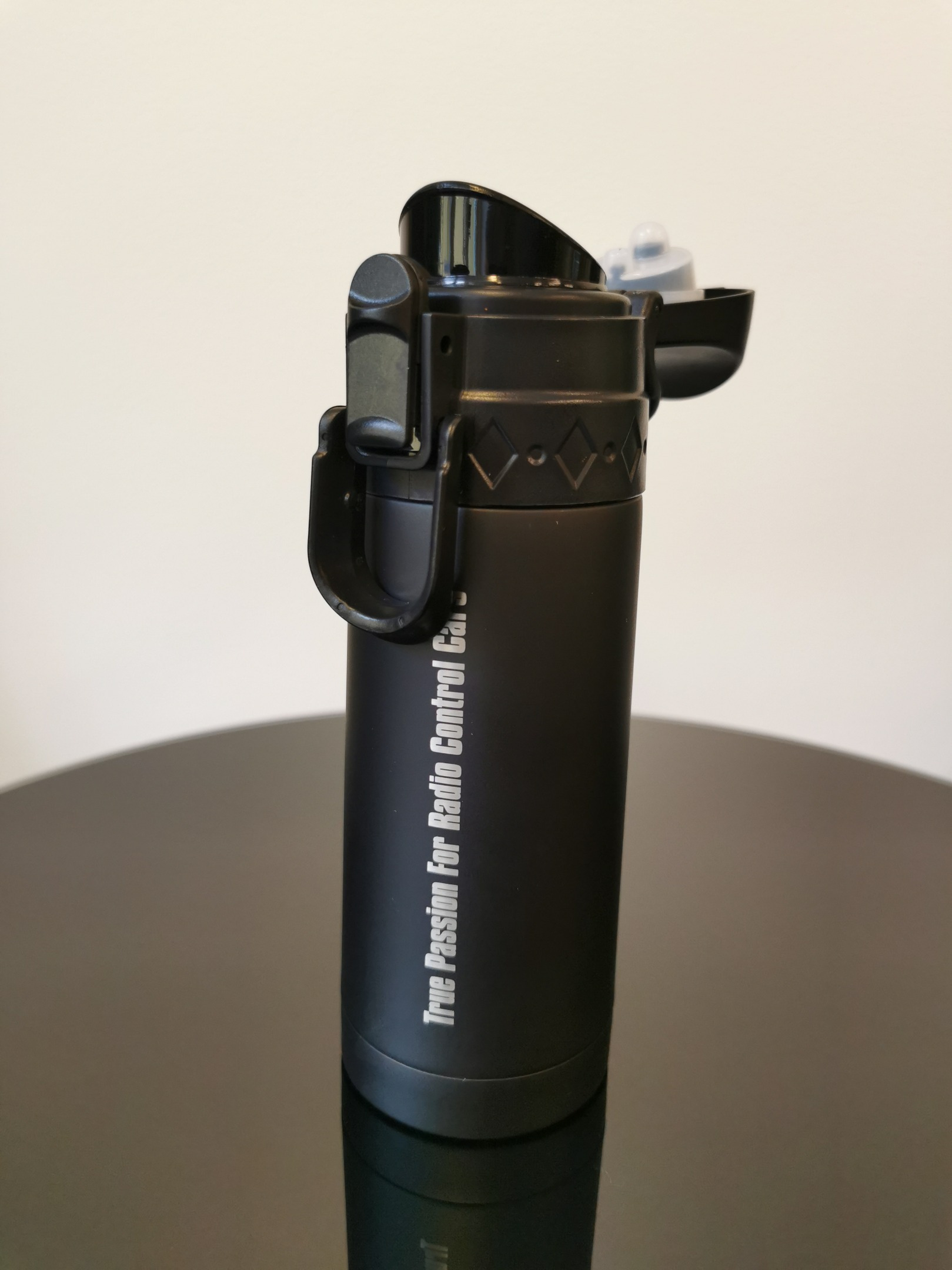 JPM - Thermos Mug with Jessica Pålsson Motorsport logo, Black - 2