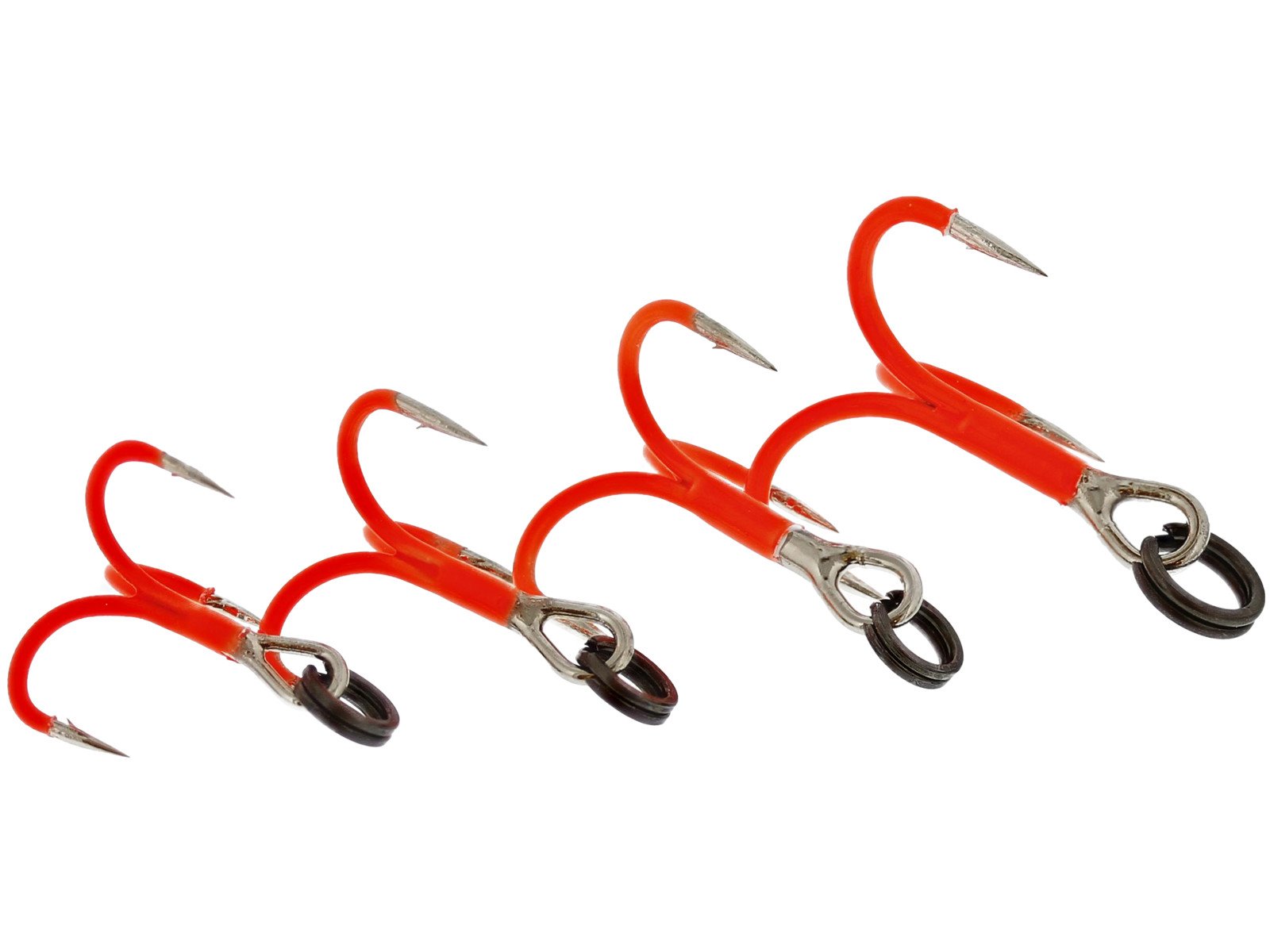WESTIN RIGGED TROUT - TREBLE HOOKS UV ORANGE 4PCS