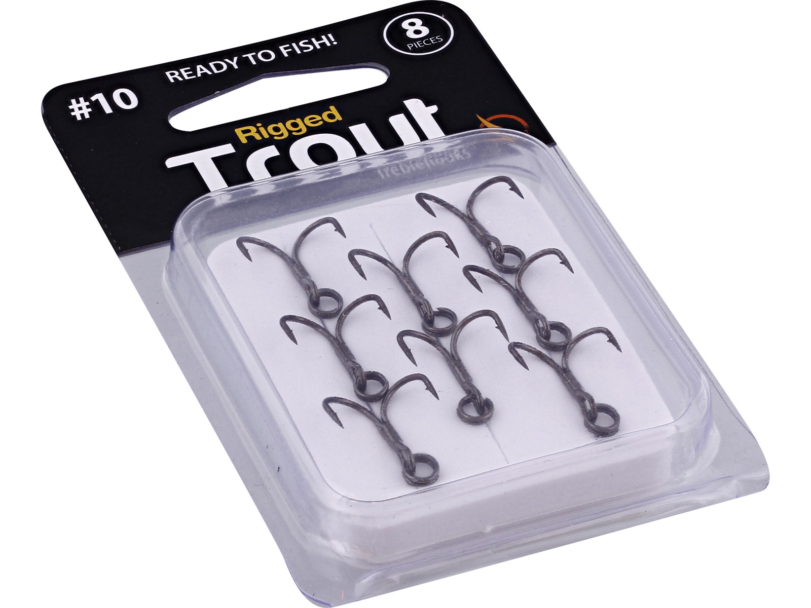WESTIN RIGGED TROUT - TREBLE HOOKS UV ORANGE 4PCS - 3