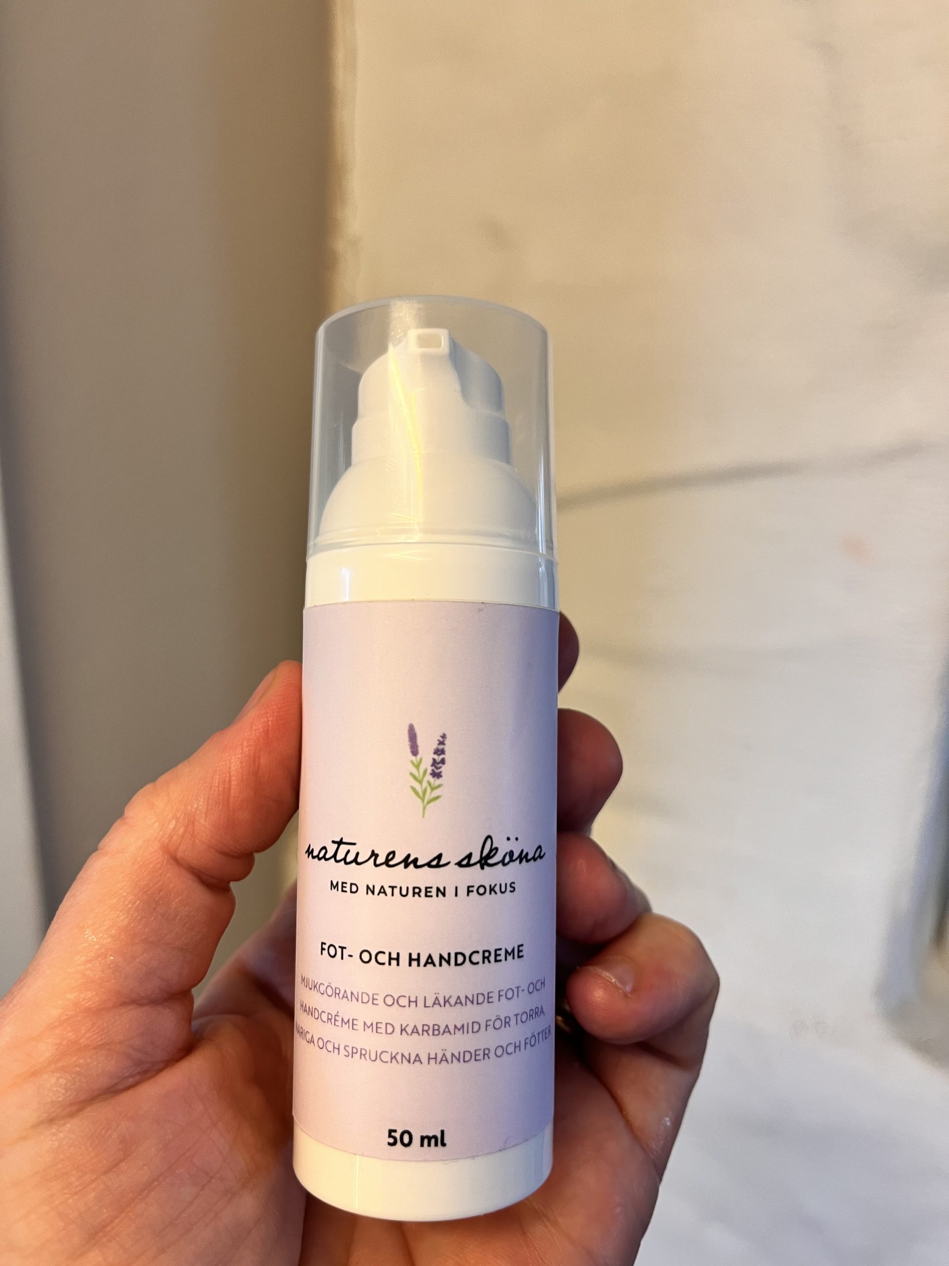 Fot- och handcreme 50 ml  - Naturens sköna