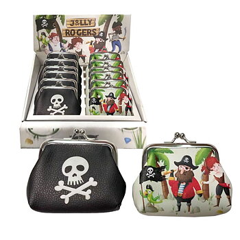 Portmonnä - Jolly Rogers pirat