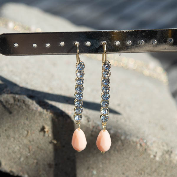 By Jolima - Sparkle Drop Earring Cream - 4