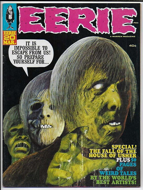 Eerie # 20 VF