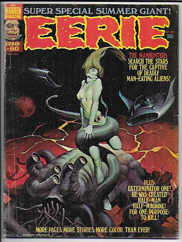 Eerie # 60 VG Solblekt på ryggen