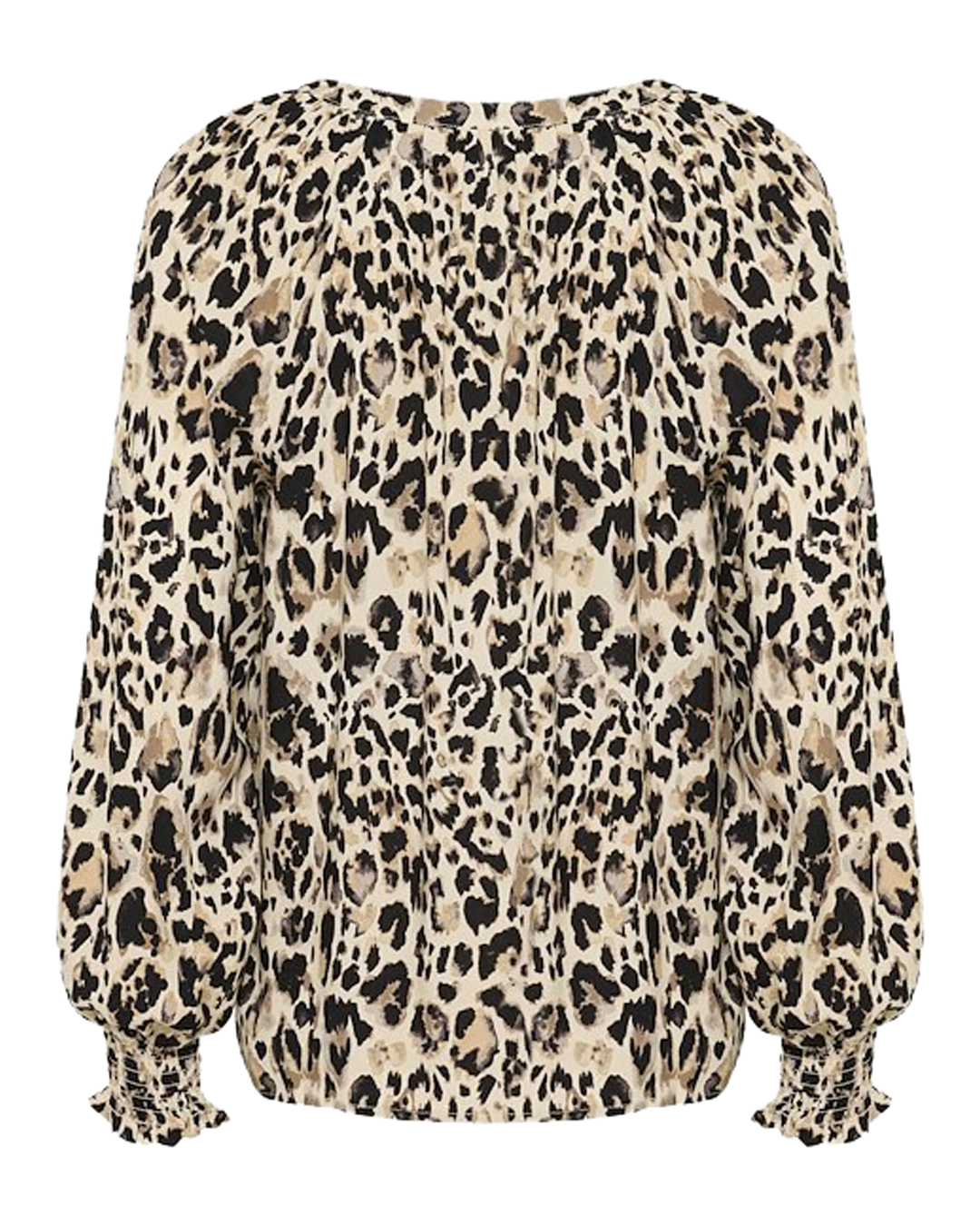 Blus Tennie leopardmönstrad svart/beige - 6