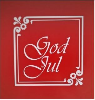 God Jul Påse / Julklappspåse /  JulFörvaring
