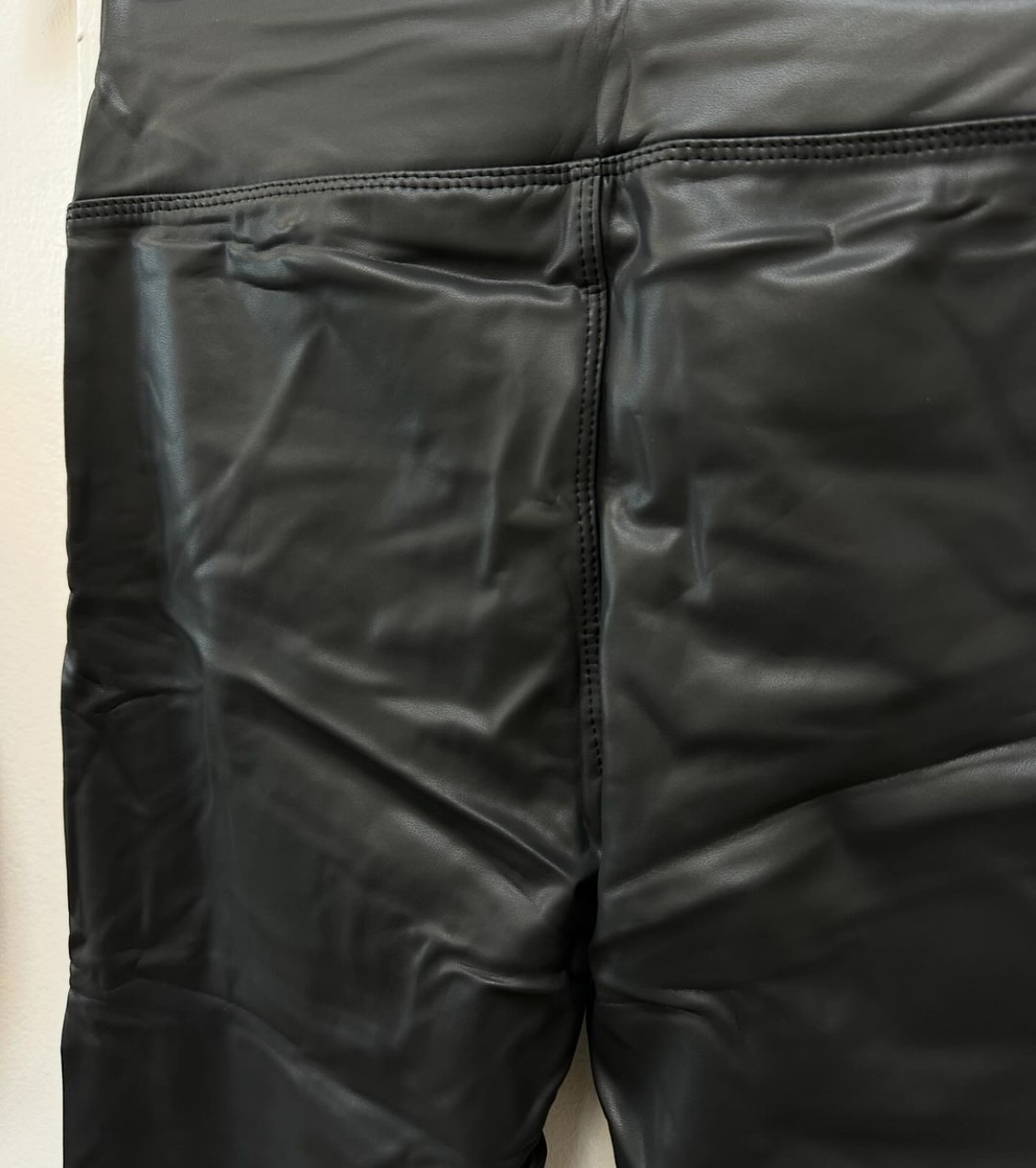 Nowomenslabel Leggings PU Svart - 2