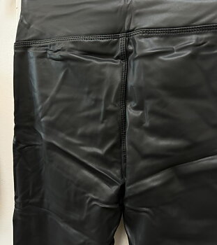 Nowomenslabel Leggings PU Svart