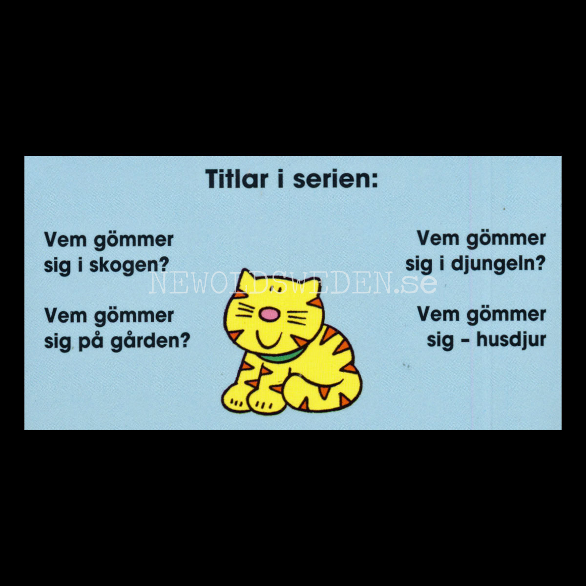 Vem gömmer sig - Husdjur - 2