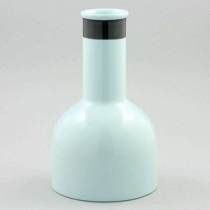 Rolf Sinnemark (1980s) Black/White Modern Vase 18 cm