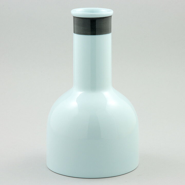 Rolf Sinnemark (1980s) Black/White Modern Vase 18 cm