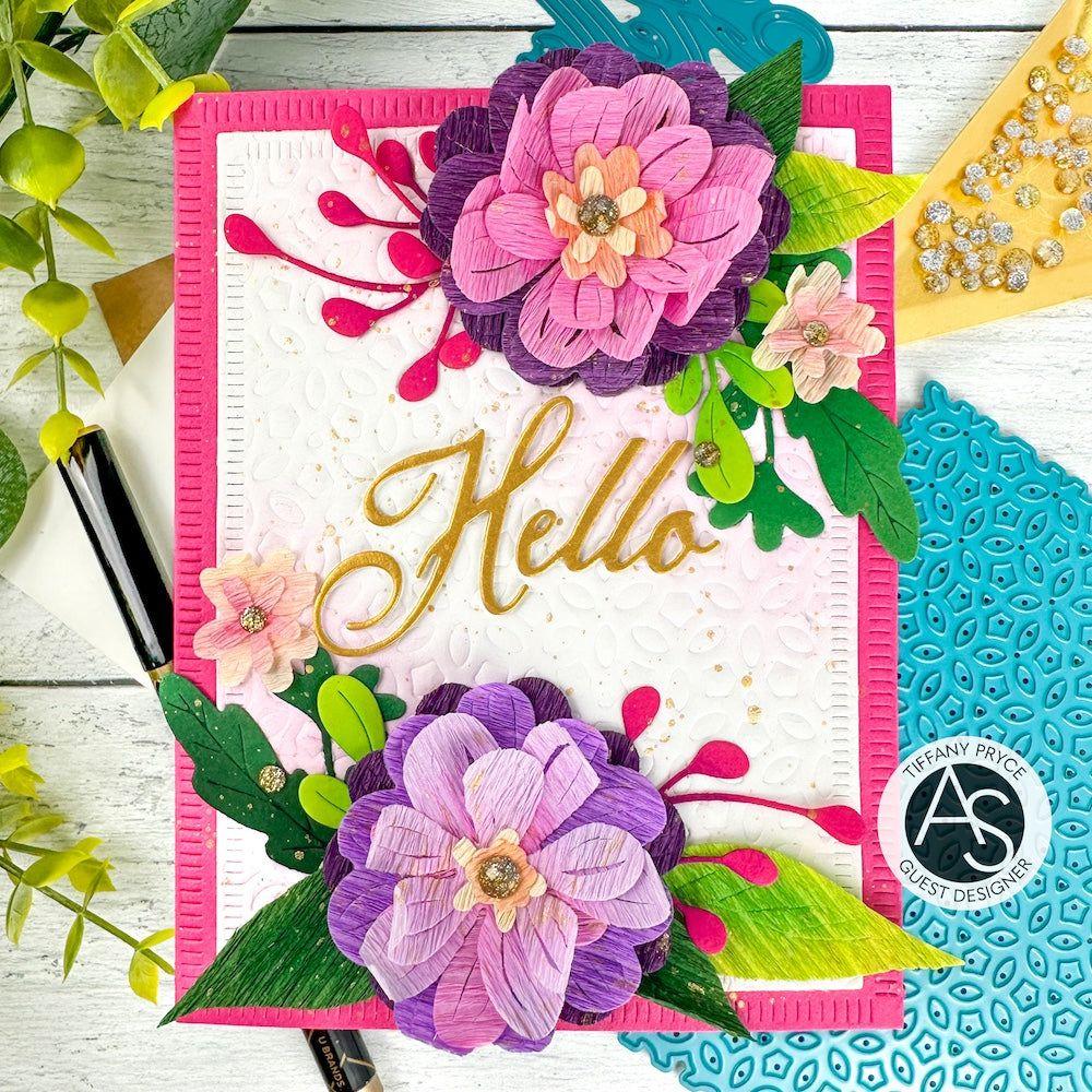 ALEX SYBERIA DESIGNS Andalusia Wildflowers Die Set  - 3