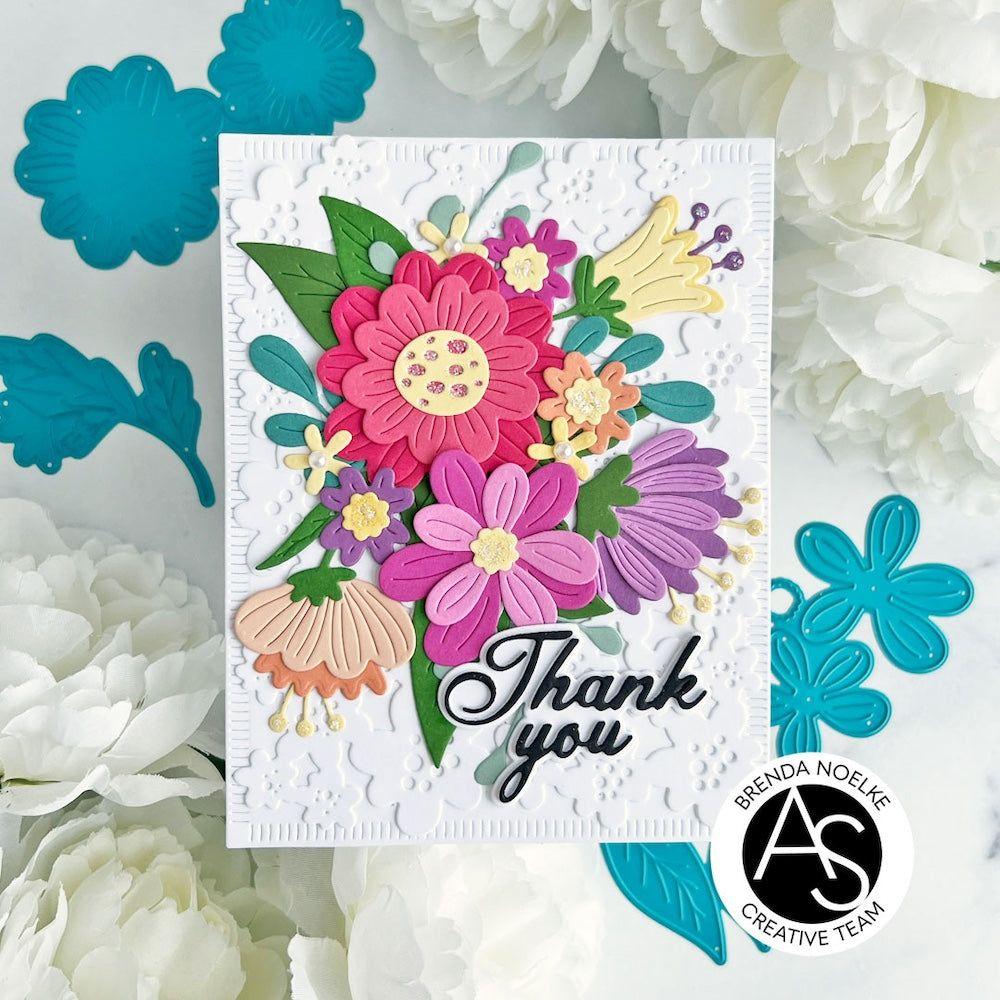 ALEX SYBERIA DESIGNS Andalusia Wildflowers Die Set  - 2
