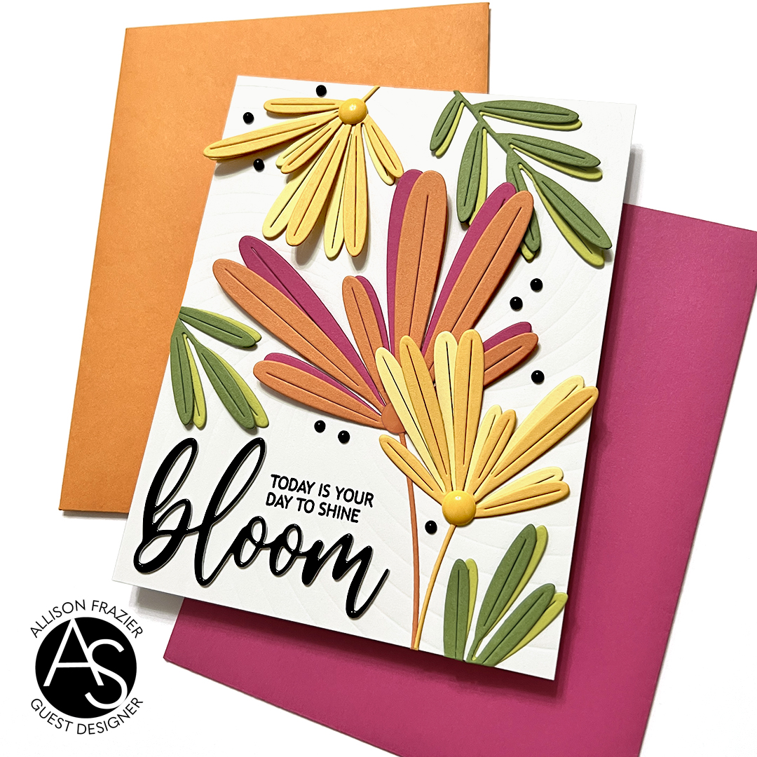ALEX SYBERIA DESIGNS Whimsy Blooms Bouquet Die Set   - 5