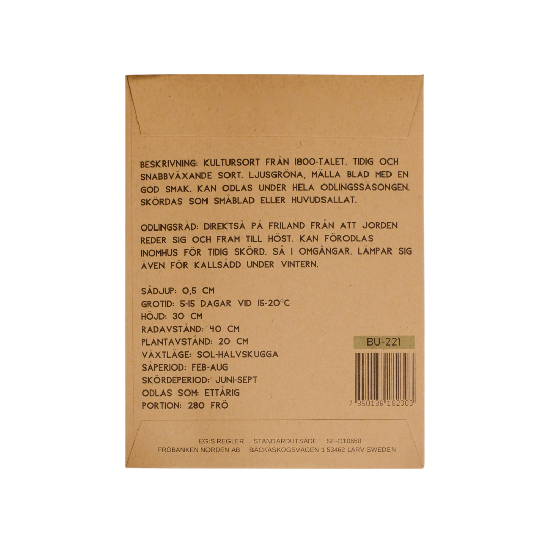 Ekologisk Bativiasallat - Blonde de Paris - 2