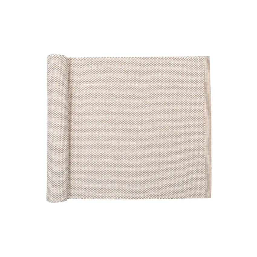 Återvunnen löpare Kalle, beige/ljusbrun