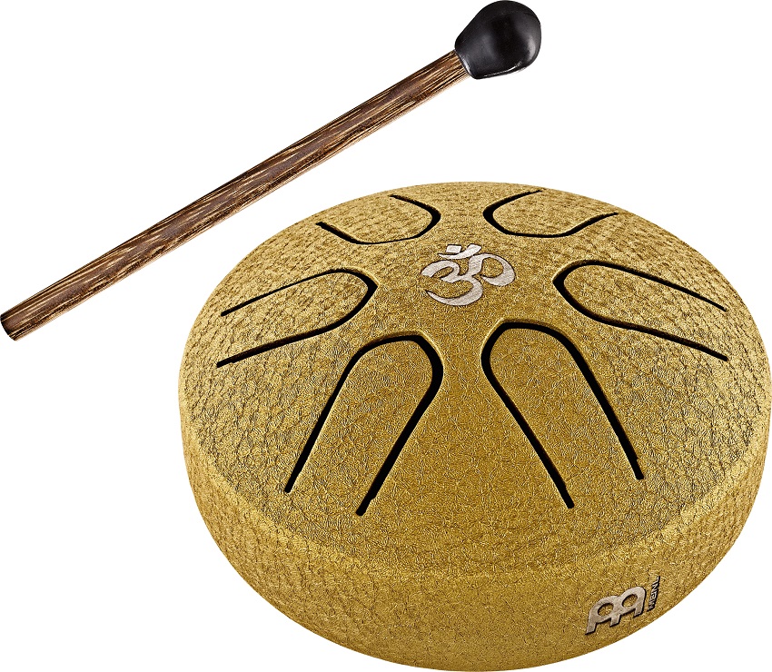 MEINL Sonic Energy Pocket Steel Tongue Drum guld, A Major, OM