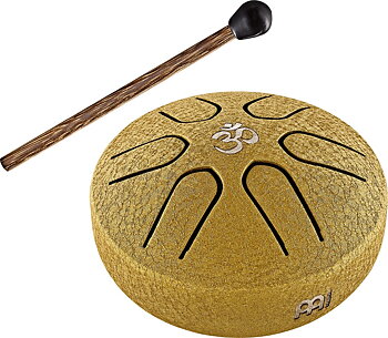 MEINL Sonic Energy Pocket Steel Tongue Drum guld, A Major, OM