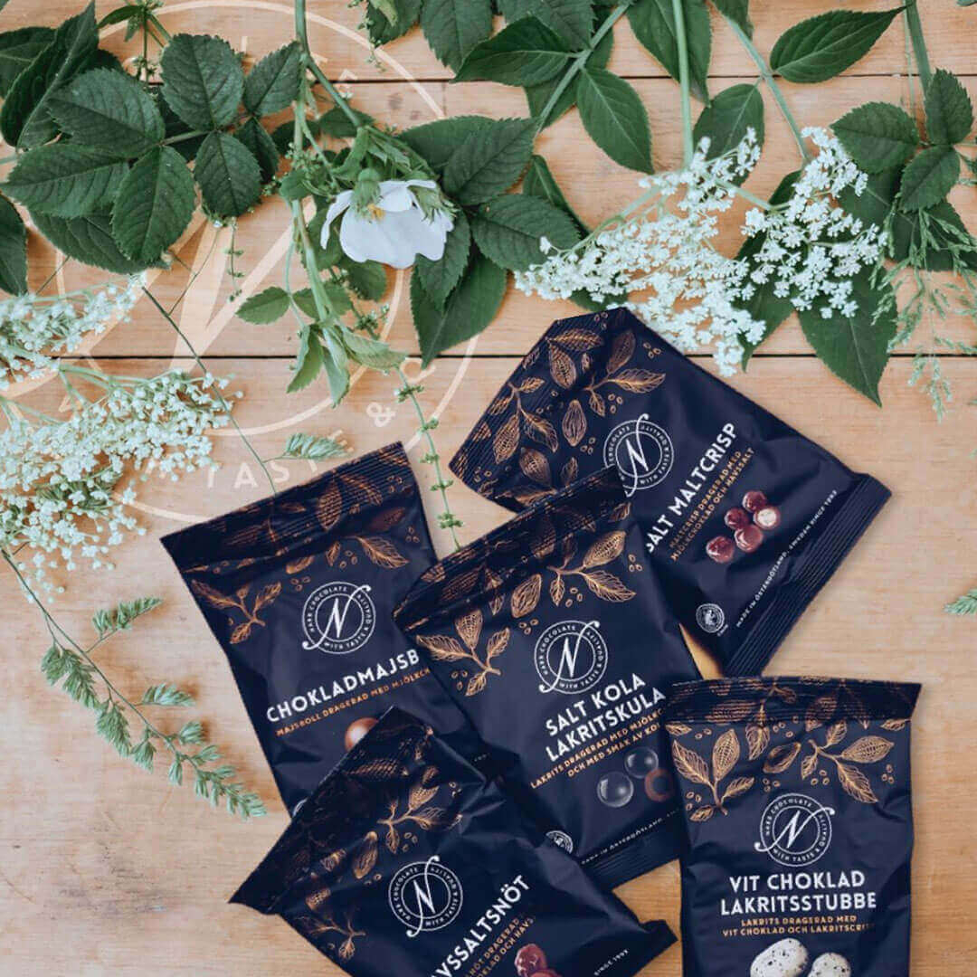 Narr Choklad Vit Choklad Lakritsstubbe - 2
