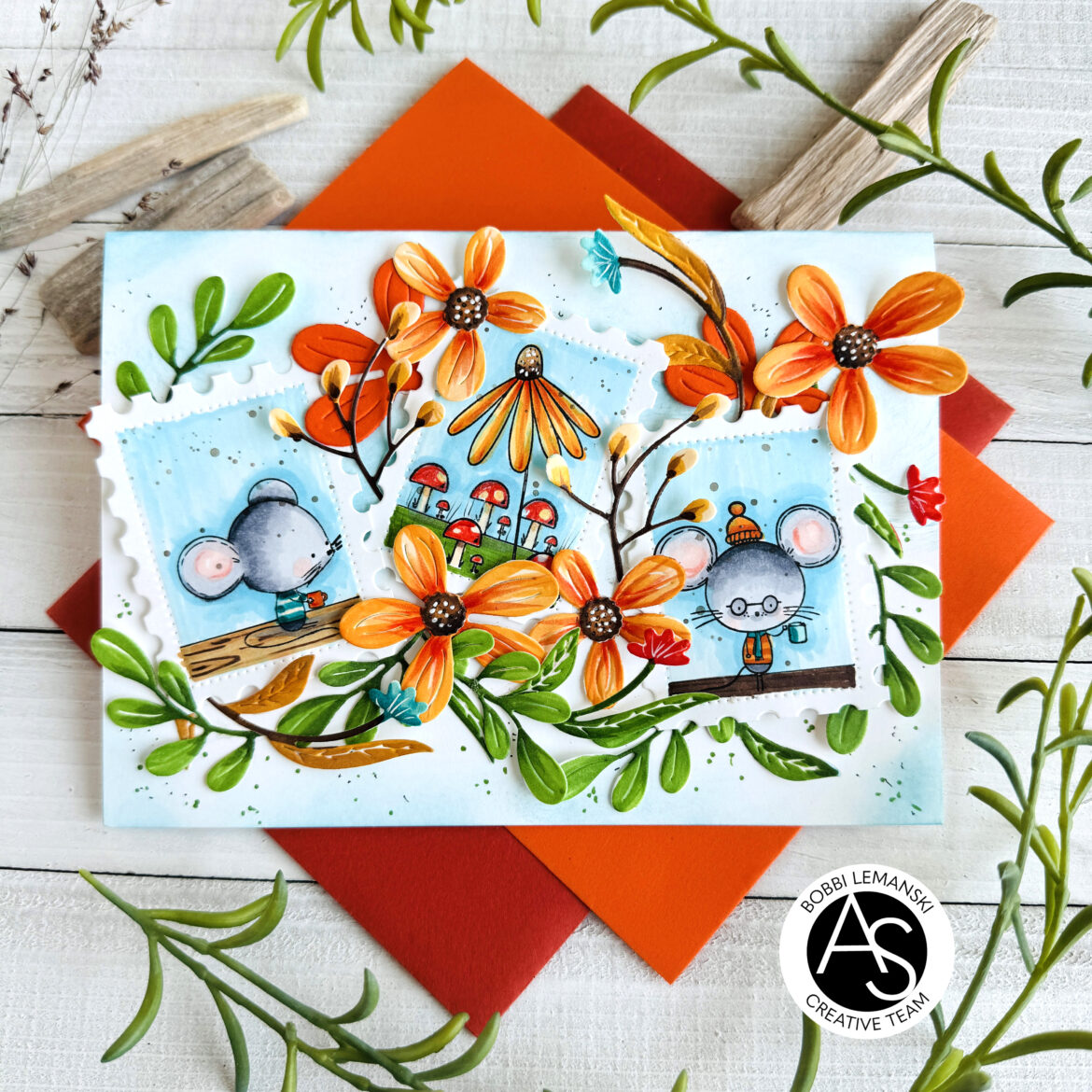 ALEX SYBERIA DESIGNS Sweet Friend Stamp and Die Bundle - 14