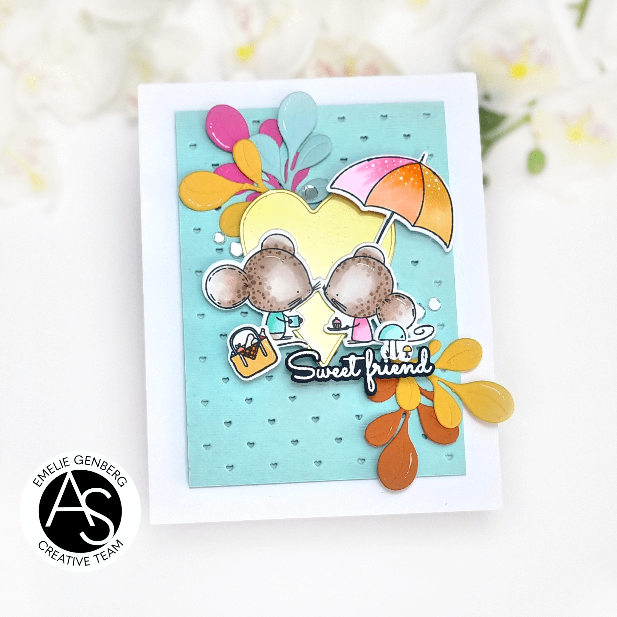 ALEX SYBERIA DESIGNS Sweet Friend Stamp and Die Bundle - 19
