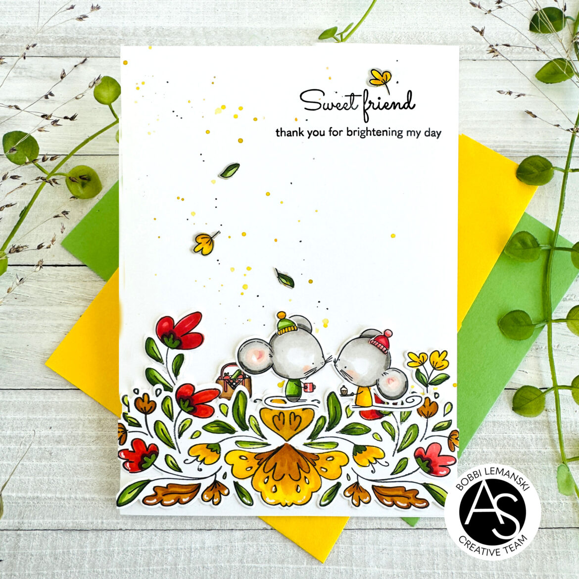 ALEX SYBERIA DESIGNS Sweet Friend Stamp and Die Bundle - 6