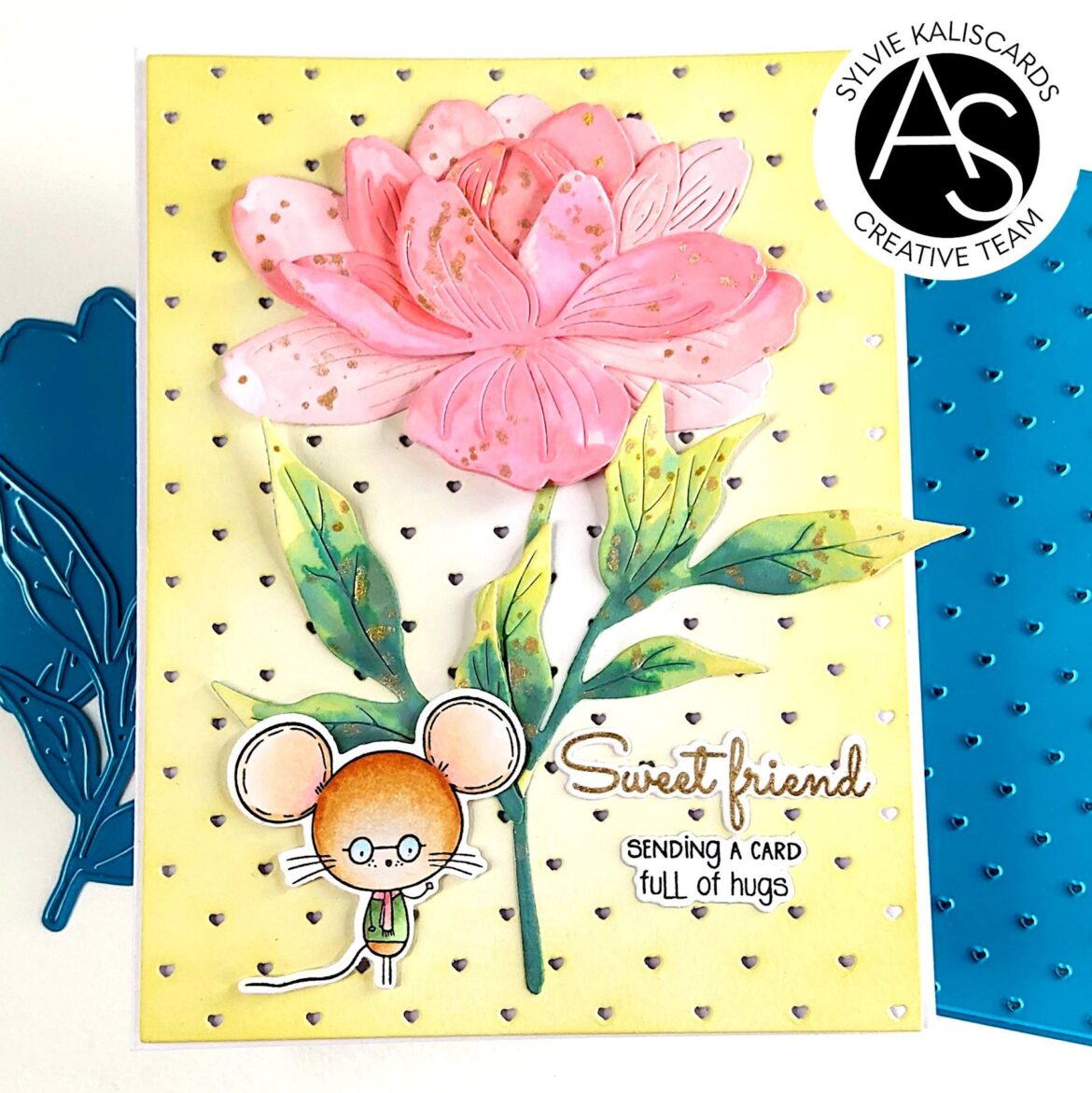 ALEX SYBERIA DESIGNS Sweet Friend Stamp and Die Bundle - 9