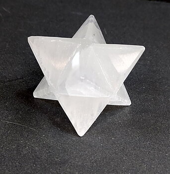 Selenit Metaron Stärna - ca 4cm