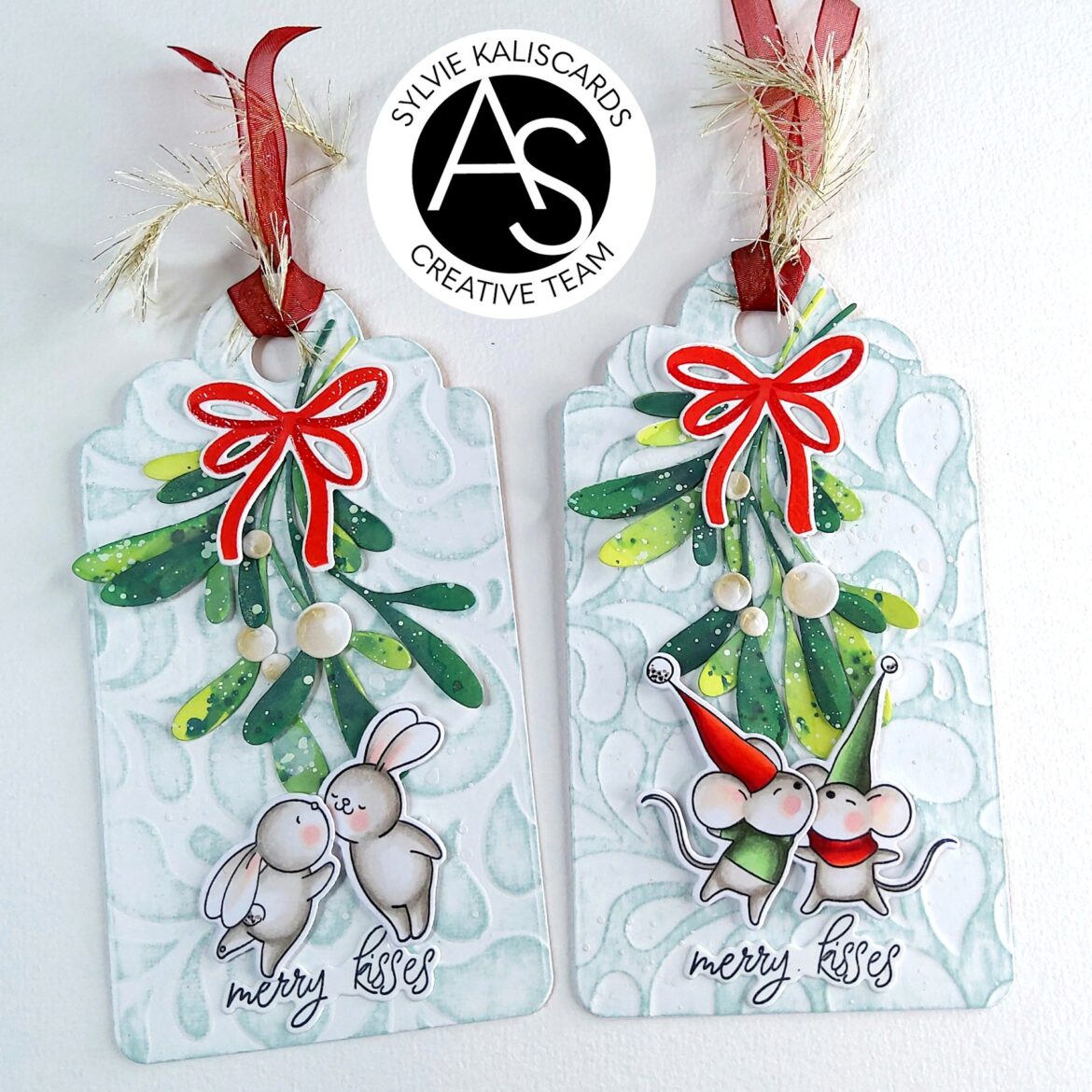 ALEX SYBERIA DESIGNS Spring Bunnies Clear Stamp Set - 8