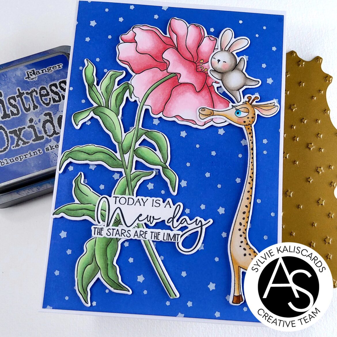 ALEX SYBERIA DESIGNS Spring Bunnies Clear Stamp Set - 10