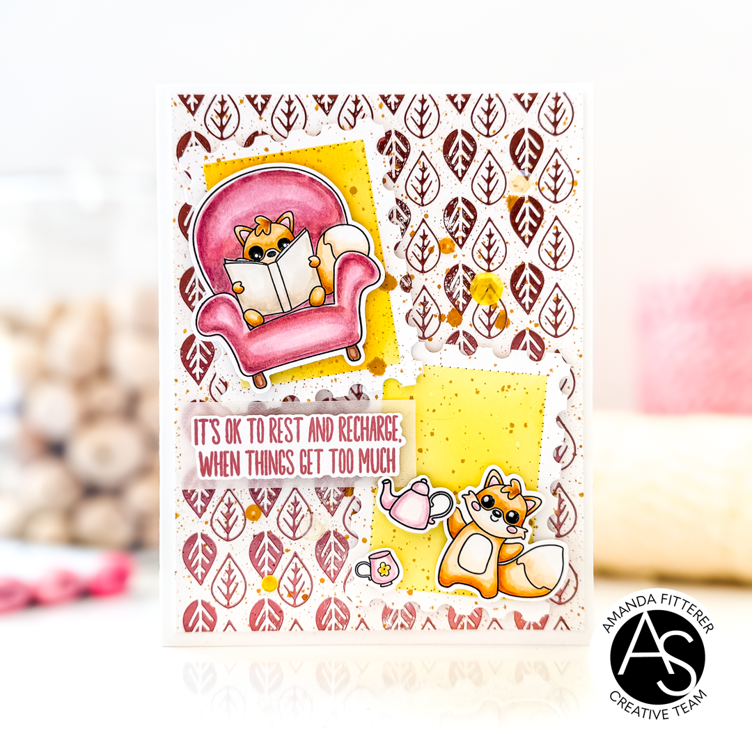 ALEX SYBERIA DESIGNS Smile More Clear Stamp Set  - 6