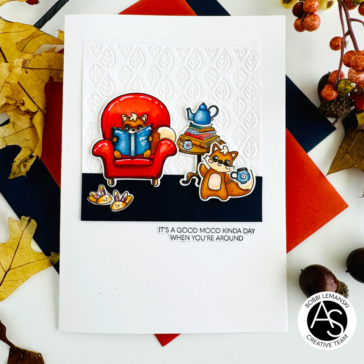 ALEX SYBERIA DESIGNS Smile More Clear Stamp Set  - 7