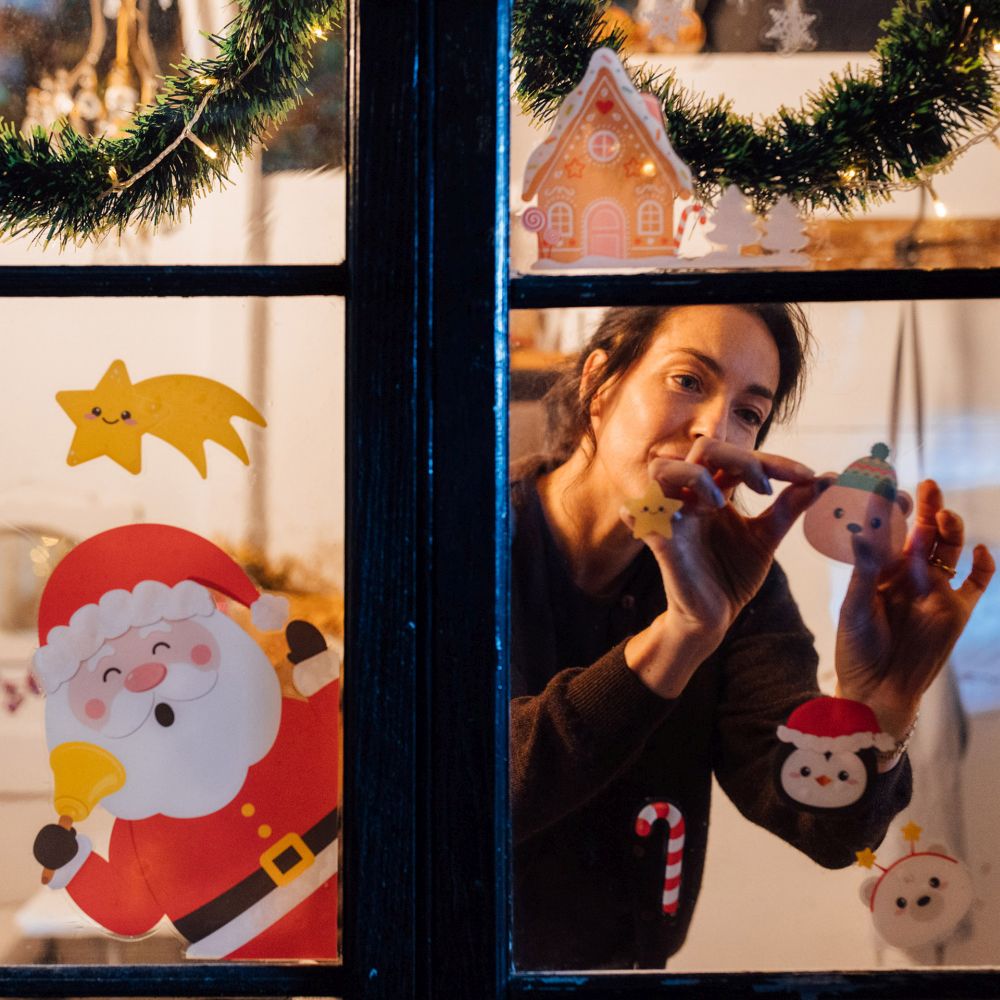 Windo-wow, Christmas, stickers (70 stk.) DETTE PRODUKT HAR PLANLAGT LEVERING I NOVEMBER 2026