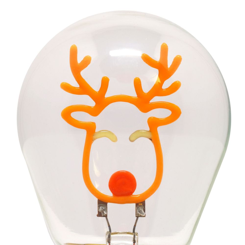 Bulb fiction, glödlampsformad bordslampa, Reindeer - 5