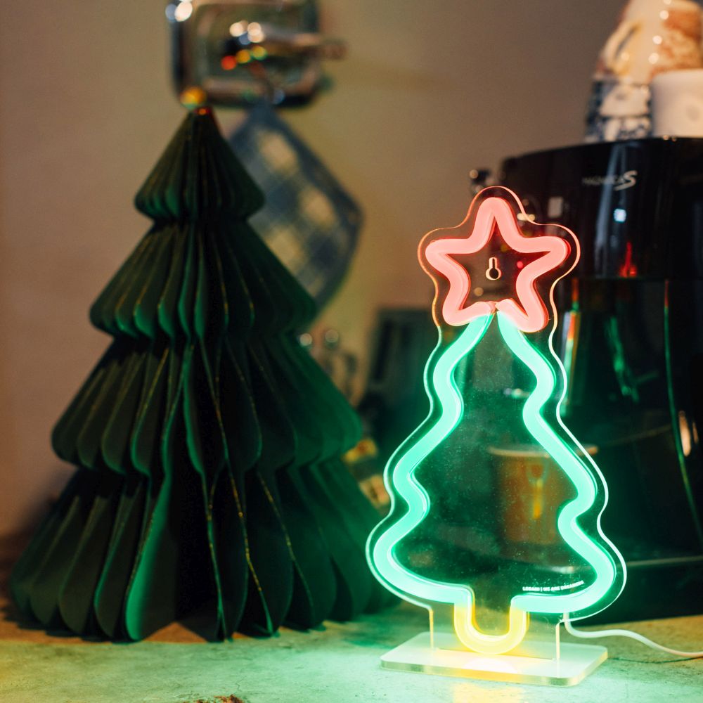 It's a sign, LED-lampa med neon-effekt, Christmas Tree - 4
