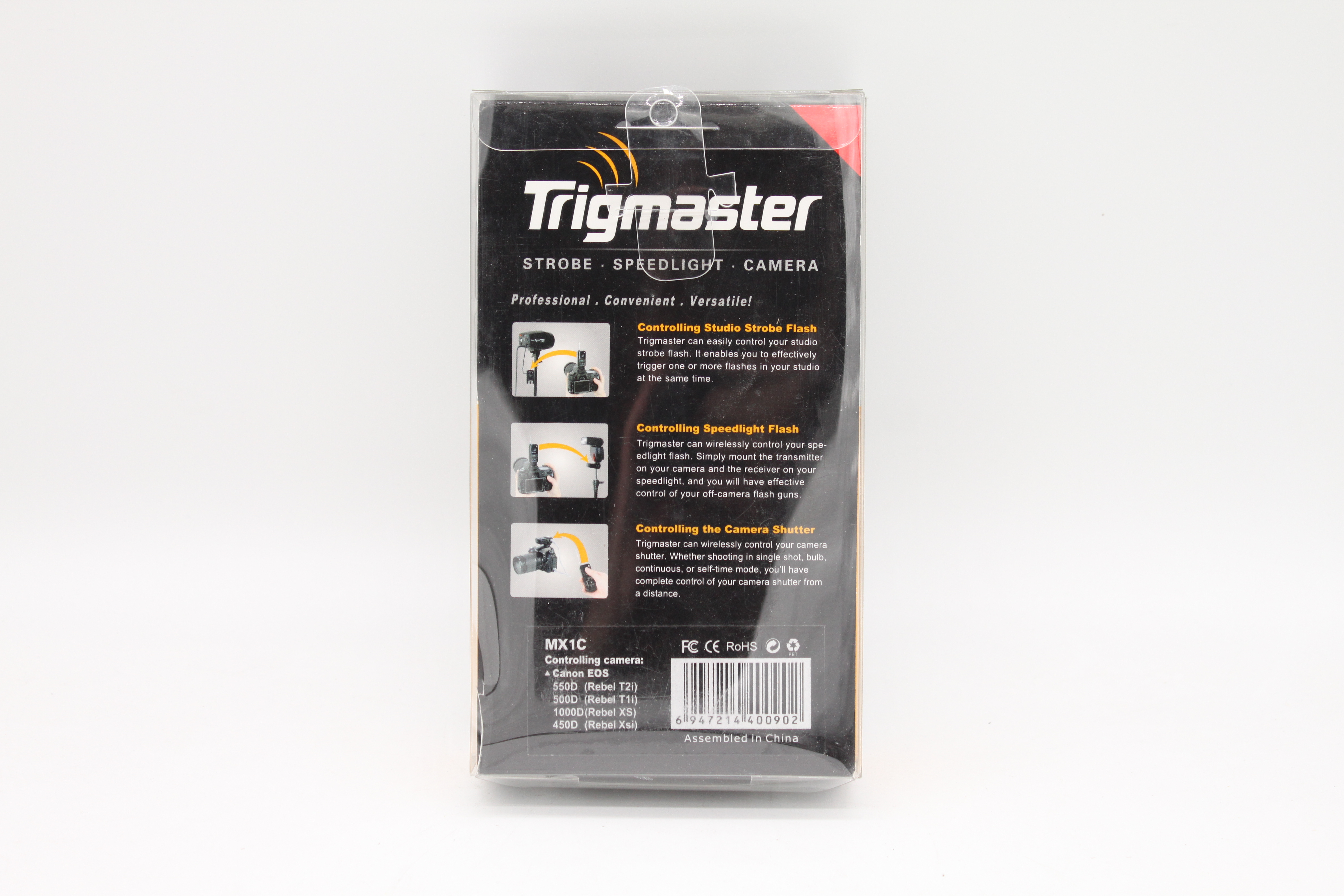 Aputure Trigmaster MX1C Remote & Flash trigger för Canon - FYNDVARA - 2