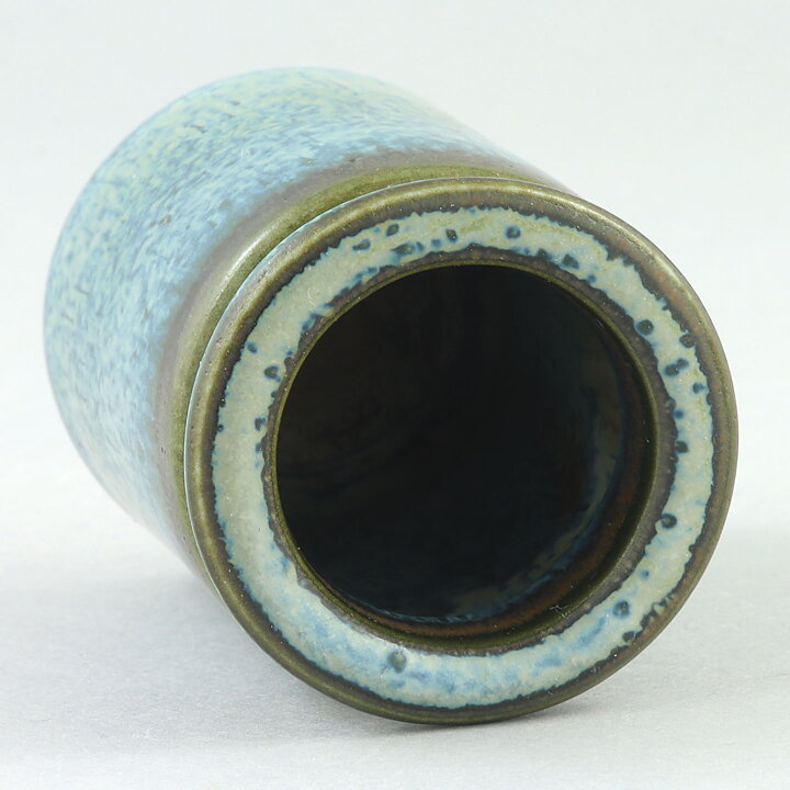 Carl-Harry Stålhane (1950s) Blue Miniature Vase 6 cm (#60)