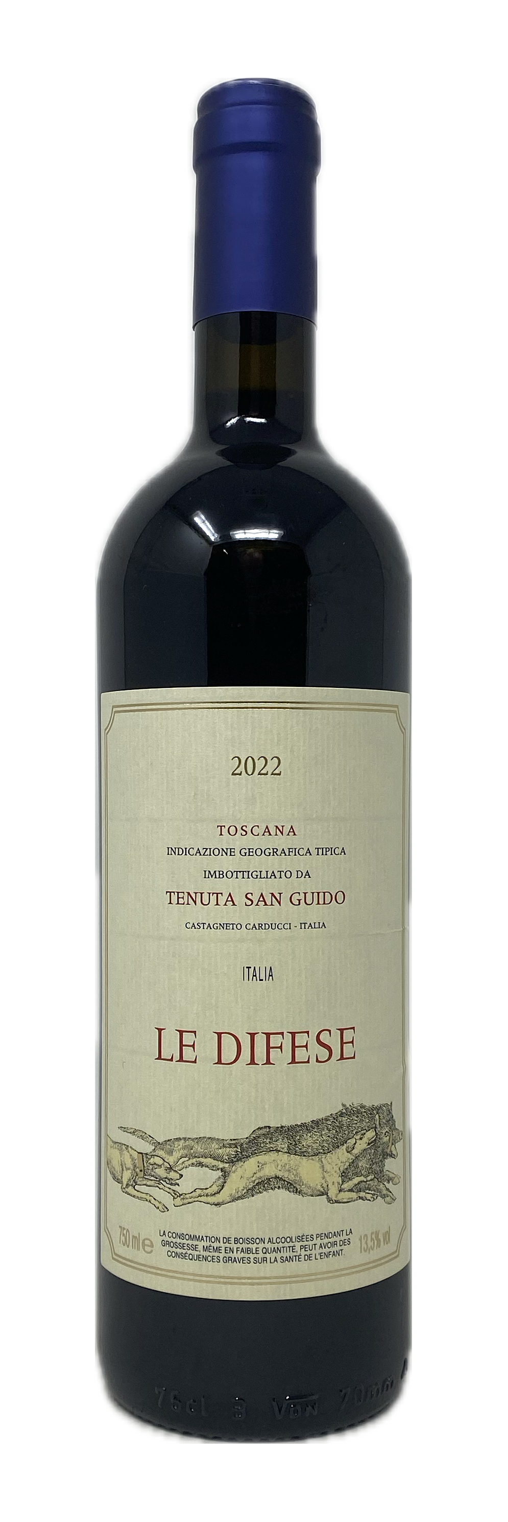 2022 LE DIFESE TENUTA SAN GUIDO, 75 cl  