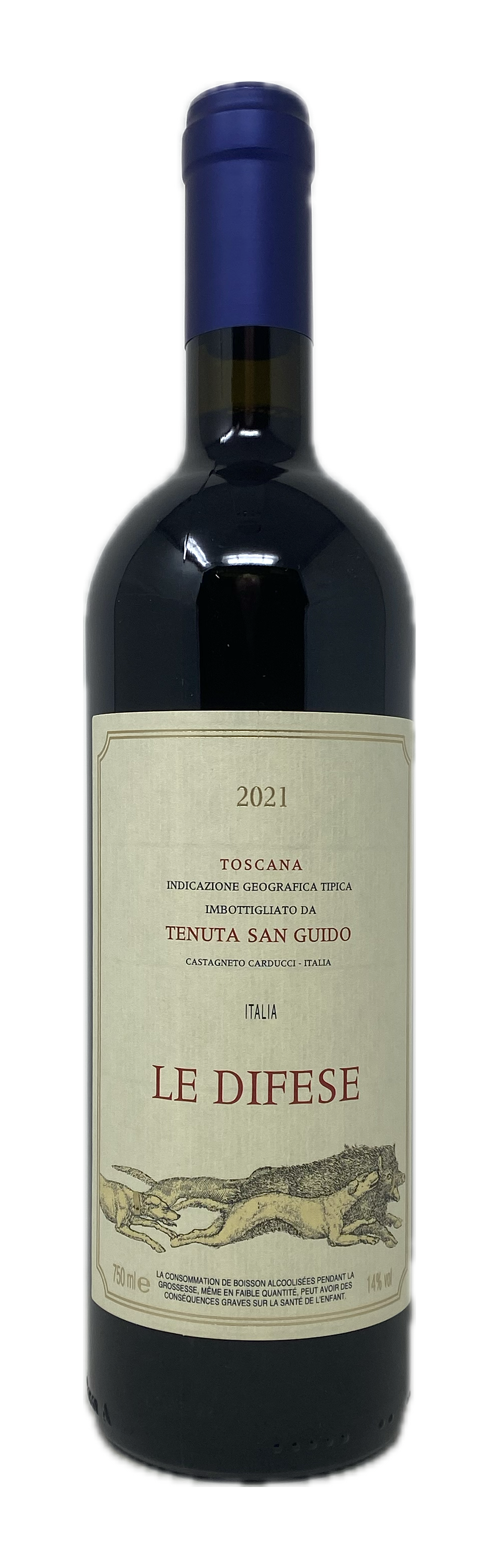 2021 LE DIFESE TENUTA SAN GUIDO, 75 cl  