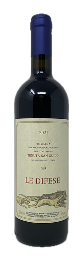 2021 LE DIFESE TENUTA SAN GUIDO, 75 cl  