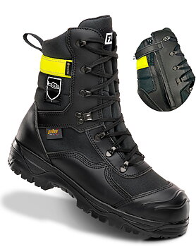 Brannstøvel halv høy- FAL FTX701CZ i Goretex og PBI med Sagvern, Snøring og glidelås, EN 15090:2012 F1PA+SRC+HI3+CI+T / F2A+SRC+HI3+CI og EN 17249:2013 Class 2