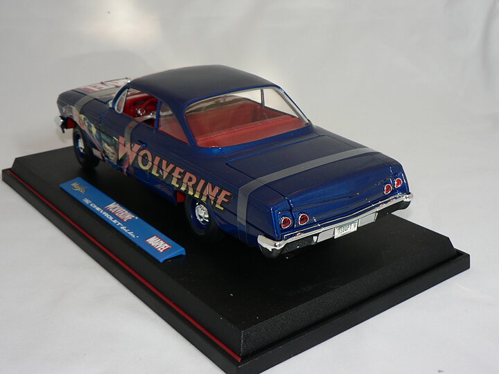 Chevrolet Bel Air  1962  (MARVEL WOLVERINE)  1:18  Maisto