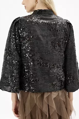  In Front - Lark Jacket Black - 4
