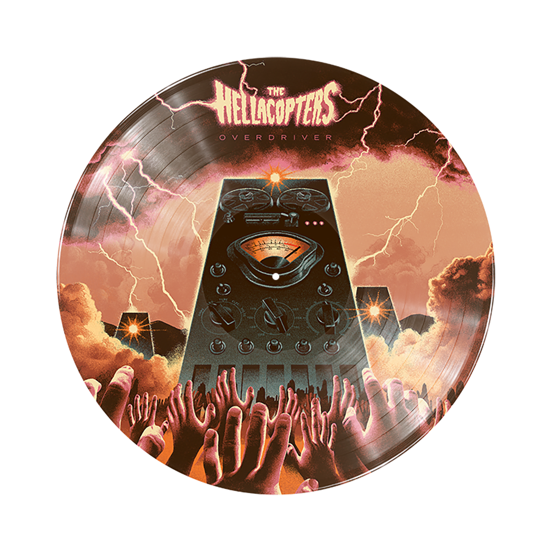 THE HELLACOPTERS - OVERDRIVER (PICTURE VINYL LP) - 3