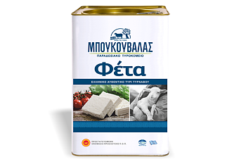 feta 15kg, pdo Boukouvalas från Tyrnavos