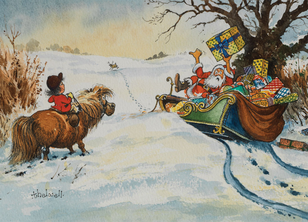 The Hitchhiker - By Norman Thelwell
