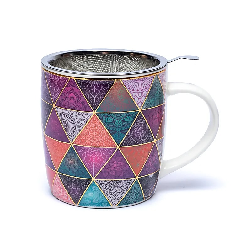 Teinfusionsenhet Mugg Patchwork 400 ml - 3