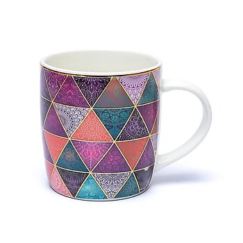 Teinfusionsenhet Mugg Patchwork 400 ml
