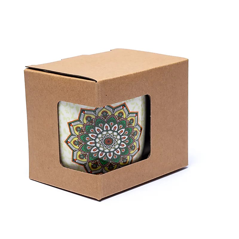 Teinfusionsenhet Mugg Mandala Grön 400 ml - 3