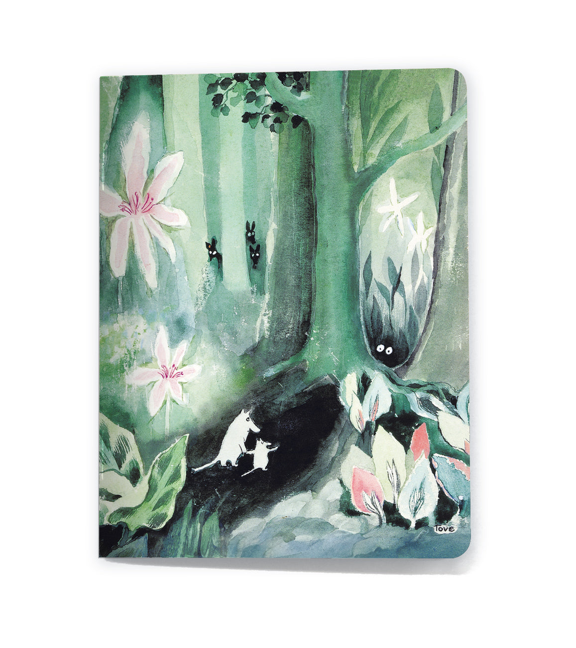 Mumin Anteckningsbok 12x9 cm - Moomin 80